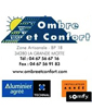 OMBRE ET CONFORT SERRURERIE ALUMINIUM - BACHES ET STORES